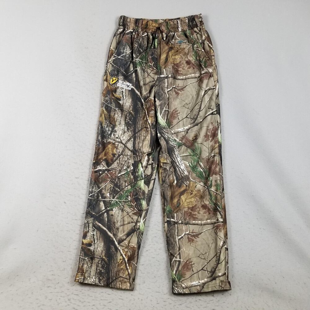 Scent‎ Shield Pants Mens Large Realtree Camo Rain Blocker Hunting Waterproof
